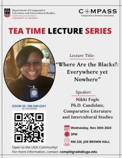 Nikki Fogle-Comparative Literature PhD Candidate